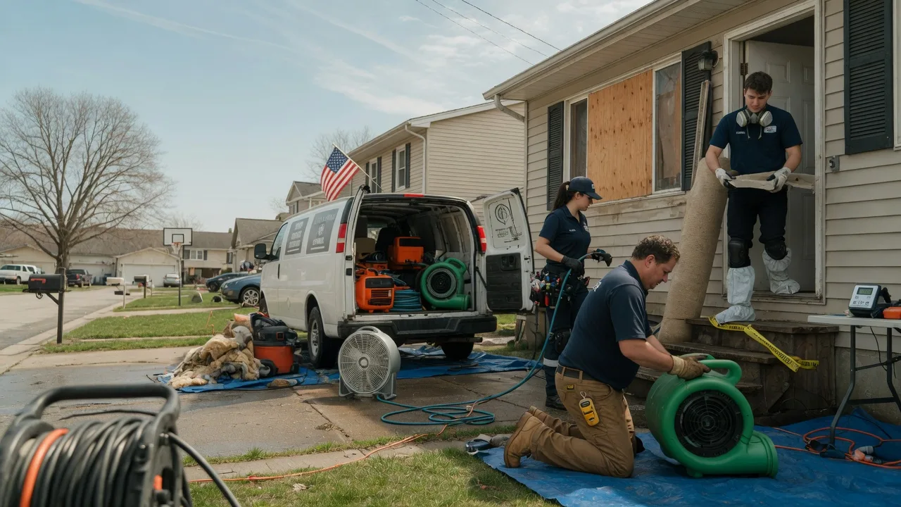Water Damage Restoration in Utica, KS near me